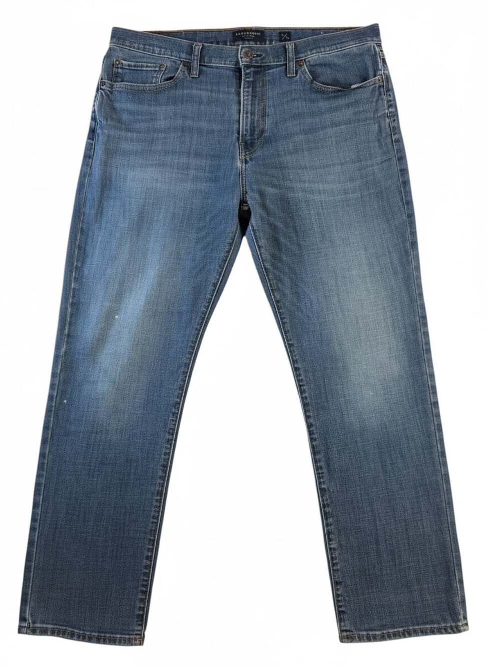 Lucky Brand Men's Straight Leg Blue Jeans Size 38x30